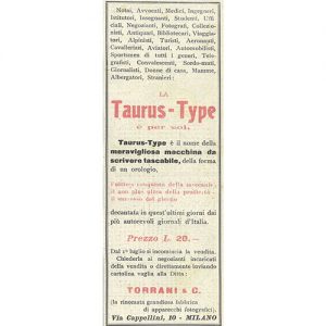Pubblicità Taurus