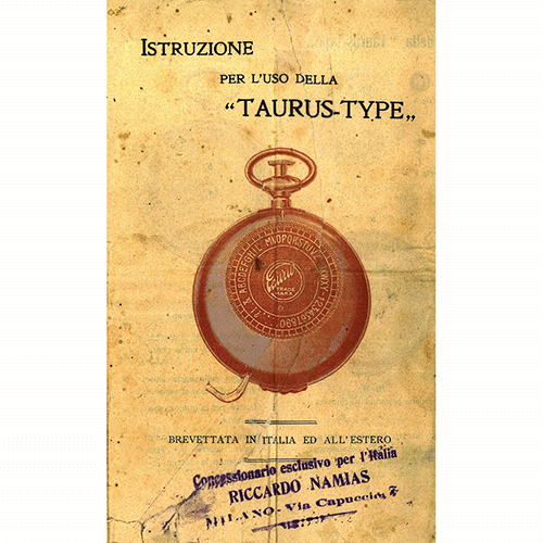Libretto istruzioni Taturus type