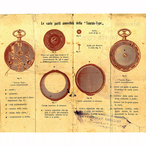 Libretto istruzioni Taurus Type