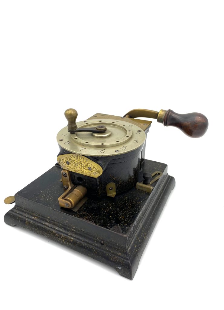 Abbott Automatic Check Perforator 1889 (3)