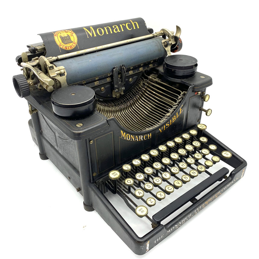 Monarch Visible typewriter