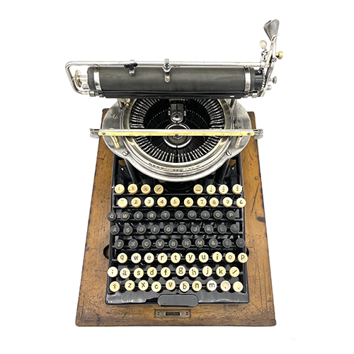 Yost No. 1 typewriter