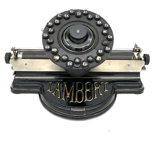 Lambert typewriter