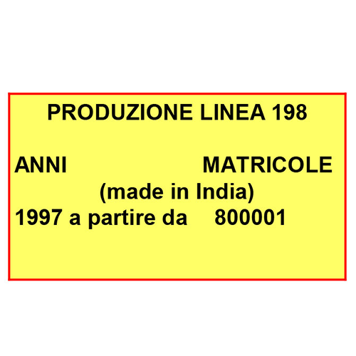 Produzione Olivetti Linea 198