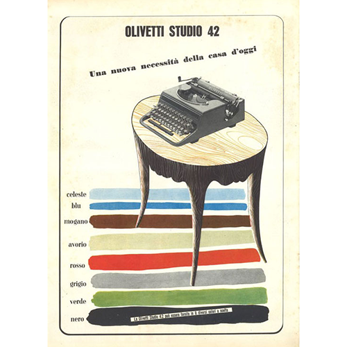 Pubblicità Olivetti Studio 42